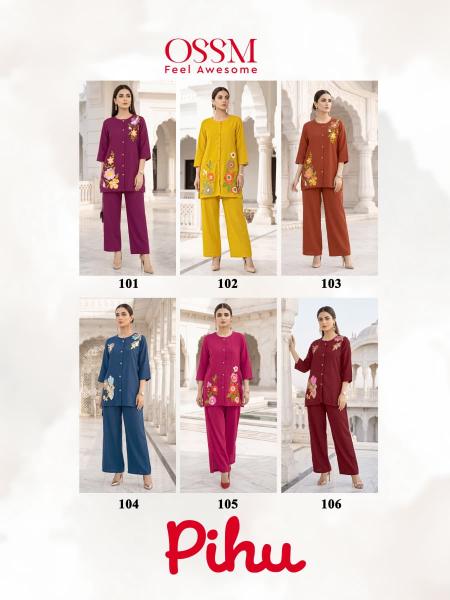Ossm pihu coord set wholesale clothes online india